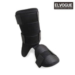 ハイゴールド HIGOLD ELVOGUE ブラック レッグガード 大人用 高校野球ルール対応 EVG-F150 - マーキング対応