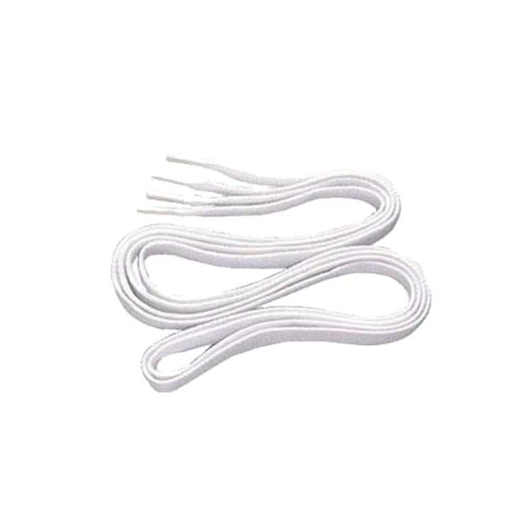 ミズノ mizuno 靴紐 平紐タイプ 110cm ホワイト 2ZK461