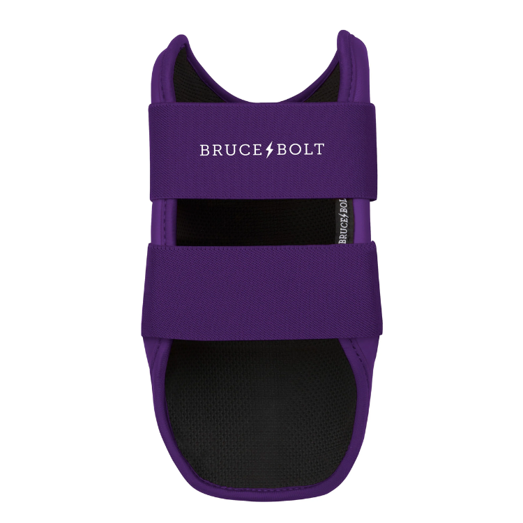 BRUCE BOLT ブルースボルト エルボーガード 硬式軟式兼用 ダブルベルト - Original Purple