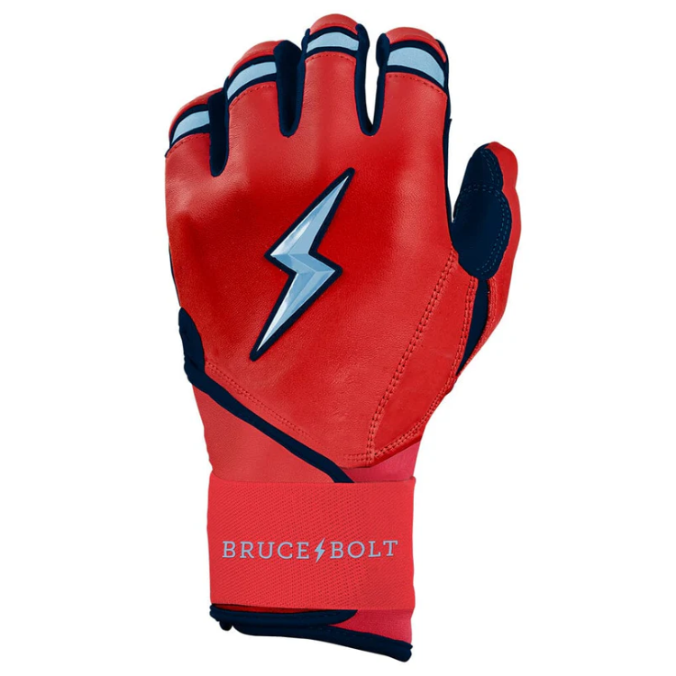 BRUCE BOLT ブルースボルト バッティンググローブ ショートカフ - Red
