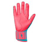 BRUCE BOLT ブルースボルト バッティンググローブ ショートカフ - Pink/Teal