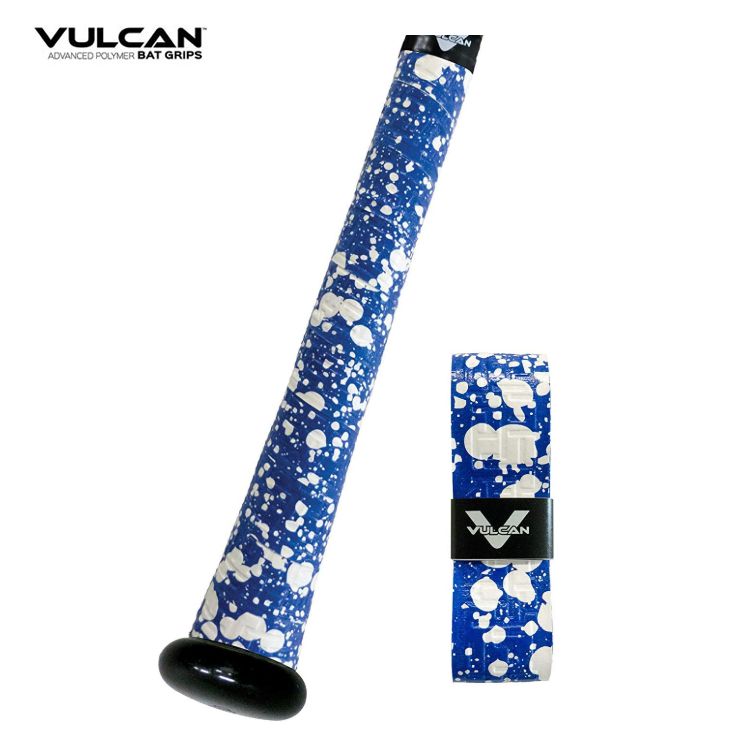VULCAN バルカン グリップテープ SPLATTERシリーズ BLUE SPLATTER