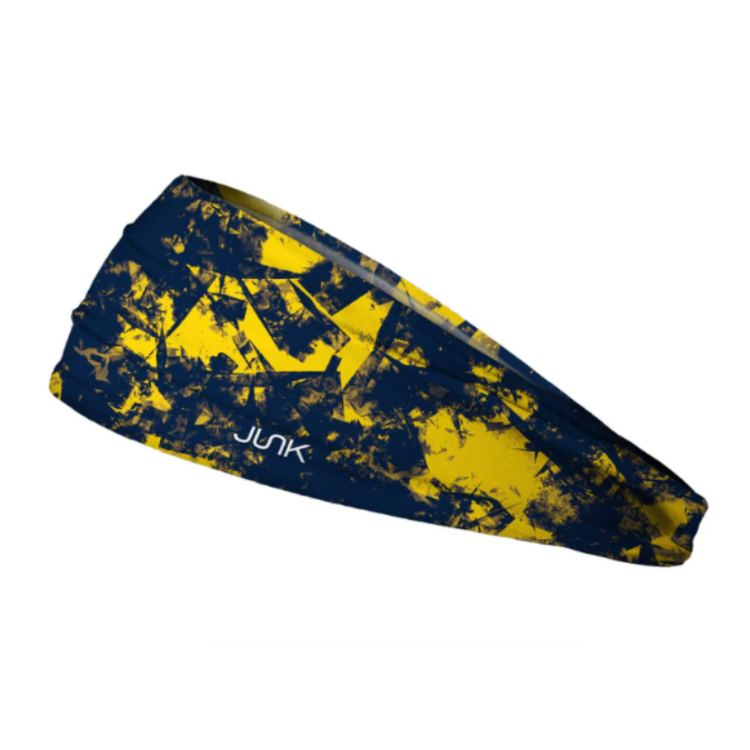 JUNK Brands ジャンク ヘッドバンド - GRIDIRON NAVY GOLD