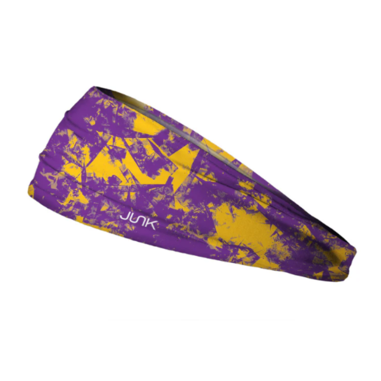 JUNK Brands ジャンク ヘッドバンド - GRIDIRON PURPLE GOLD