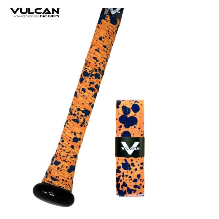 VULCAN バルカン グリップテープ SPLATTERシリーズ ORANGE SPLATTER