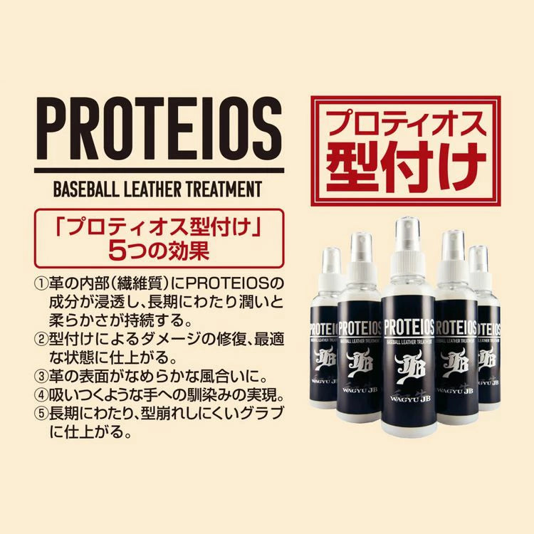 グローブ・グラブ 柔軟型付け プロティオス加工オプション