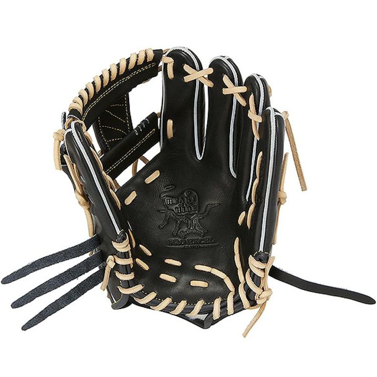 ローリングス 内野手用グローブ 軟式用グラブ ブラック 11.25インチ 大人用 GR3FHEN52MG - 刺繍対応