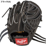 ローリングス 投手用グローブ 軟式用グラブ ブラック 11.75インチ 大人用 GR5HEA15W - 刺繍対応