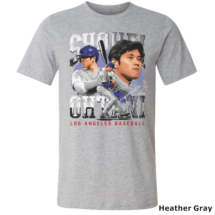 500LEVEL 大谷翔平 Tシャツ ドジャース 大人用 グレー 灰色