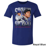 500LEVEL 大谷翔平 Tシャツ ドジャース 大人用 青 ロイヤルブルー