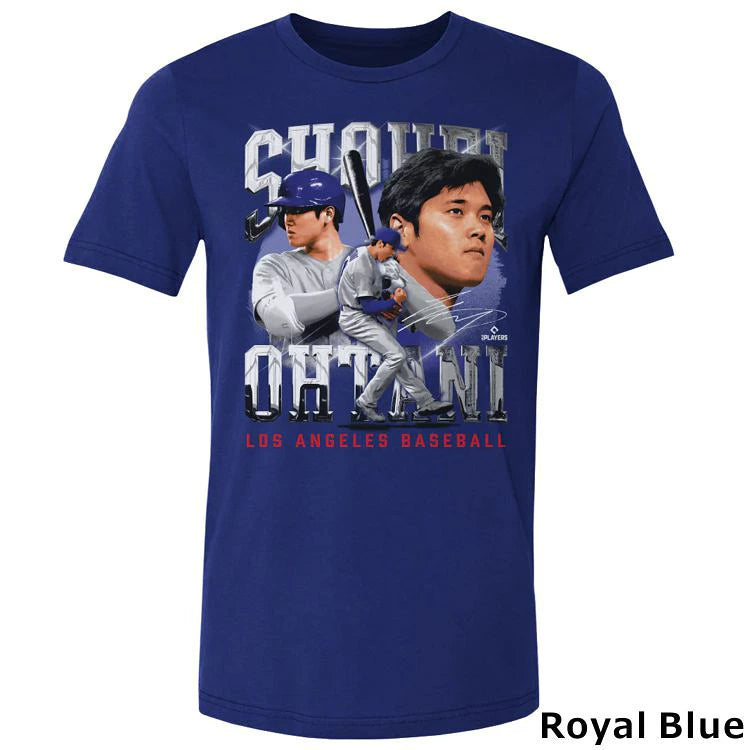 500LEVEL 大谷翔平 Tシャツ ドジャース 大人用 青 ロイヤルブルー