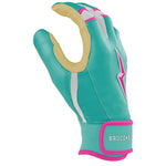BRUCE BOLT ブルースボルト バッティンググローブ ショートカフ - Mint/Pink