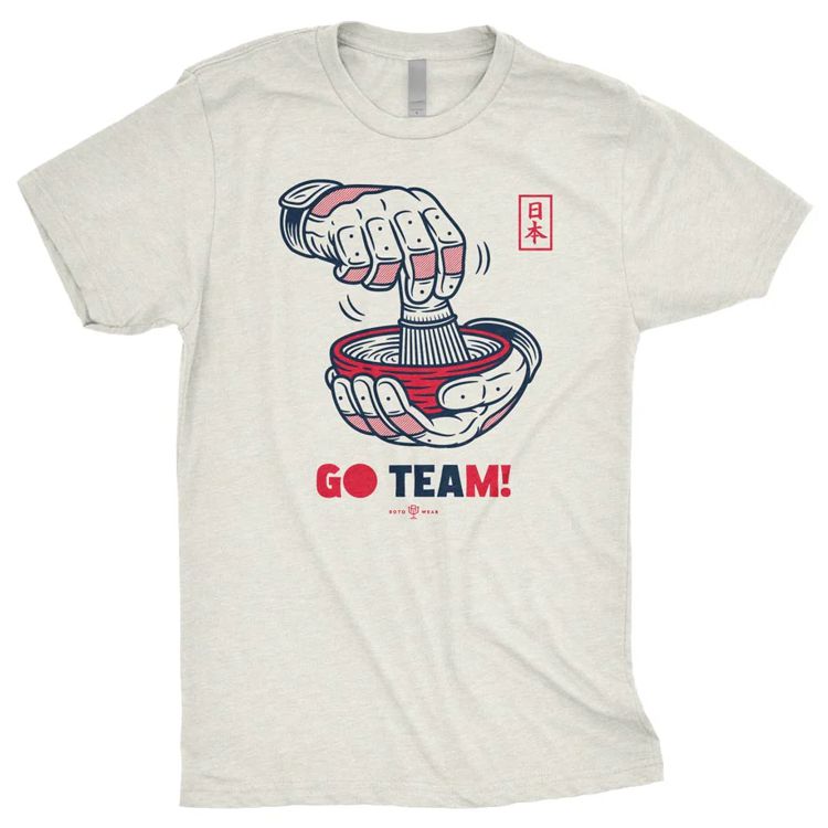 ROTOWEAR ロトウェア お茶点てポーズTシャツ 大人用 tea-celebration